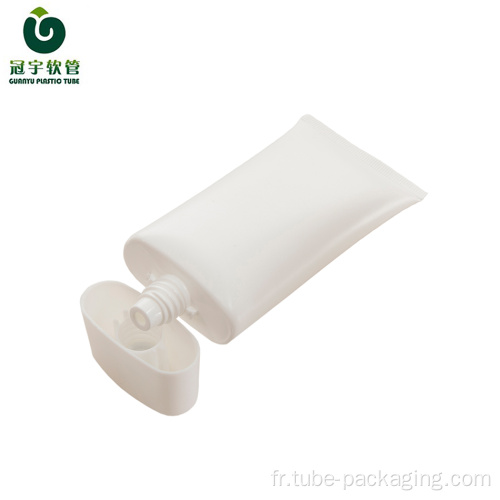 Tube plastique 100ml pour emballage de crème pour les mains